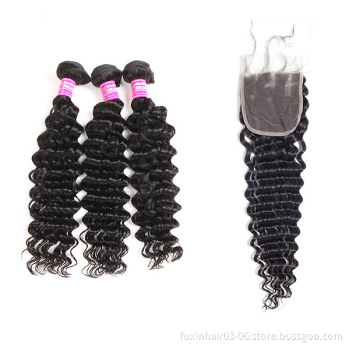 Wholesale long raw curly human extension vendor cuticle aligned hair from india